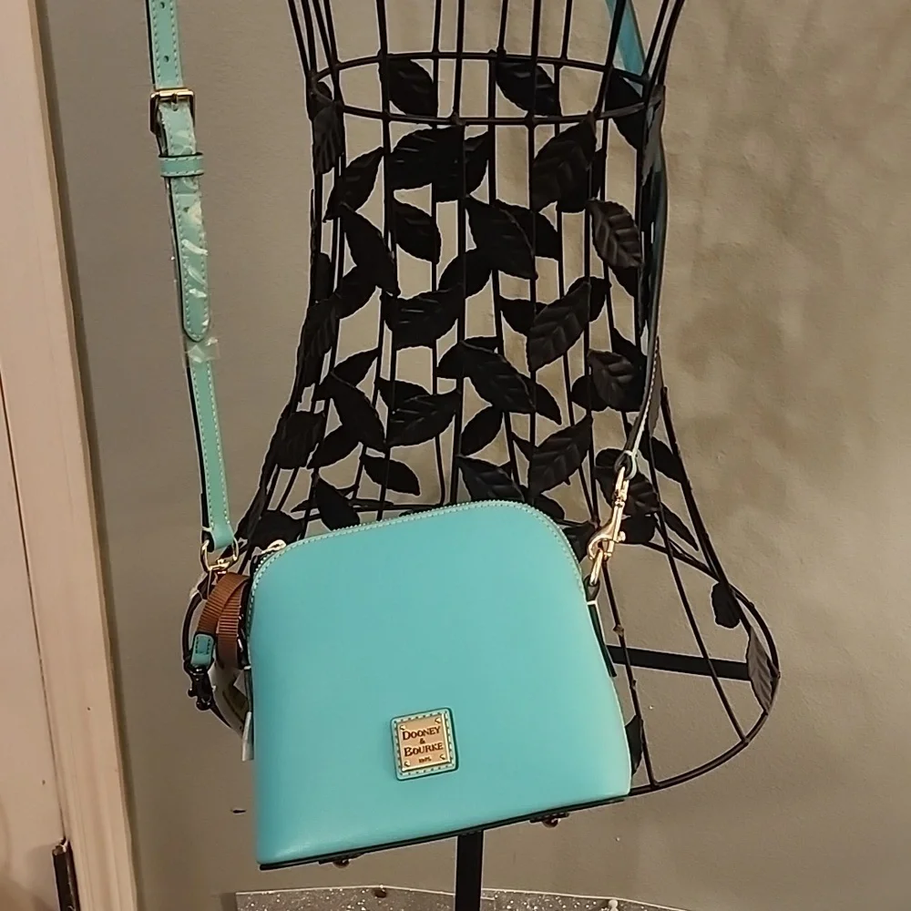 Dooney & BourkeDomed Saffiano Leather Crossbody Bag - Picture 1 of 5